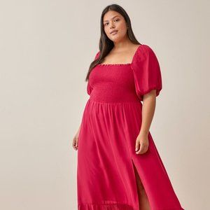 Reformation Medow Dress Es (Size 1x)